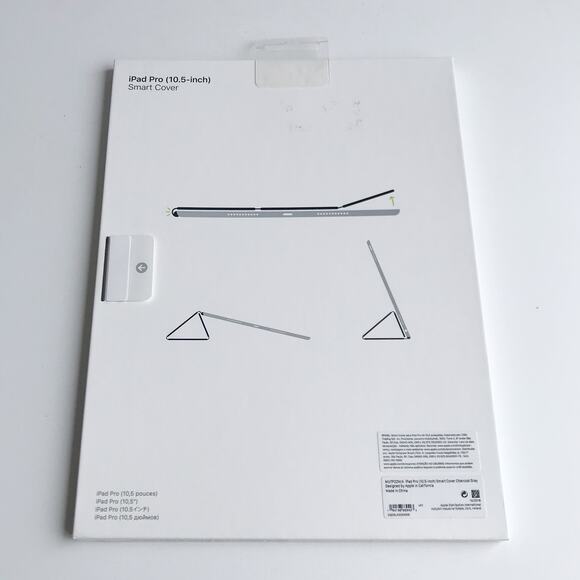 Apple iPad Pro 10.5 Smart Cover Charcoal Gray Grey Slimline Magnetic Folding - Picture 2 of 12